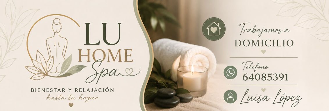 LU HOME Spa — wellness and relaxation brought to your cabin by Luisa López