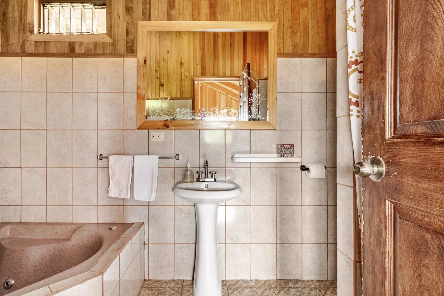 Morpho Cottage kitchenette at Mango Valley
